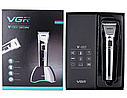 Машинка для стрижки волосся VGR V-002 з Led екраном / Триммер для бороди бритва багатофункціональна, фото 7