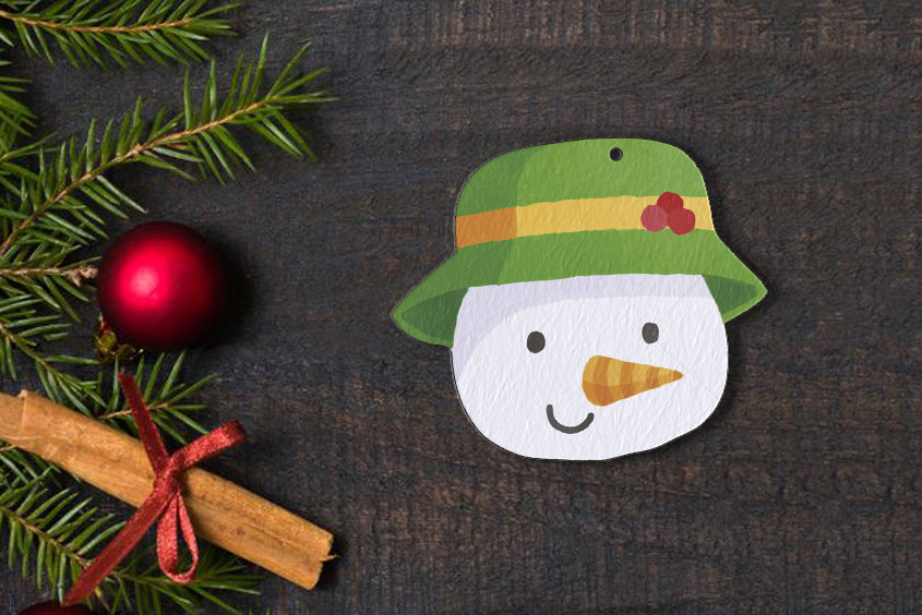 Ялинкові іграшки з печаткою, фото 1