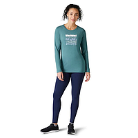 Термокофта женская Smartwool Merino Sport 150 Long Sleeve Graphic Tee