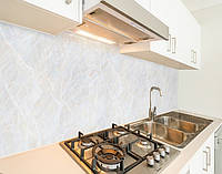Наклейка на кухонний фартух 65 х 300 см, з фотодруком та захисною ламінацією мармурова текстура (БП-s_tx301-4)