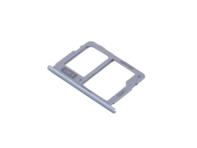 Слот тримач Sim-карти і SD карти Samsung J530 J5 2017 Silver сервісний оригінал з розбирання, фото 2