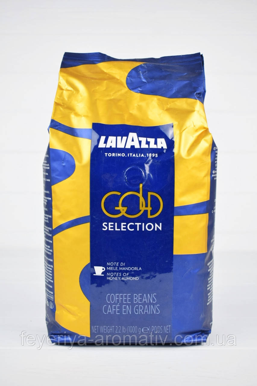 Кава у зернах Lavazza Gold Selection 1 кг Італія