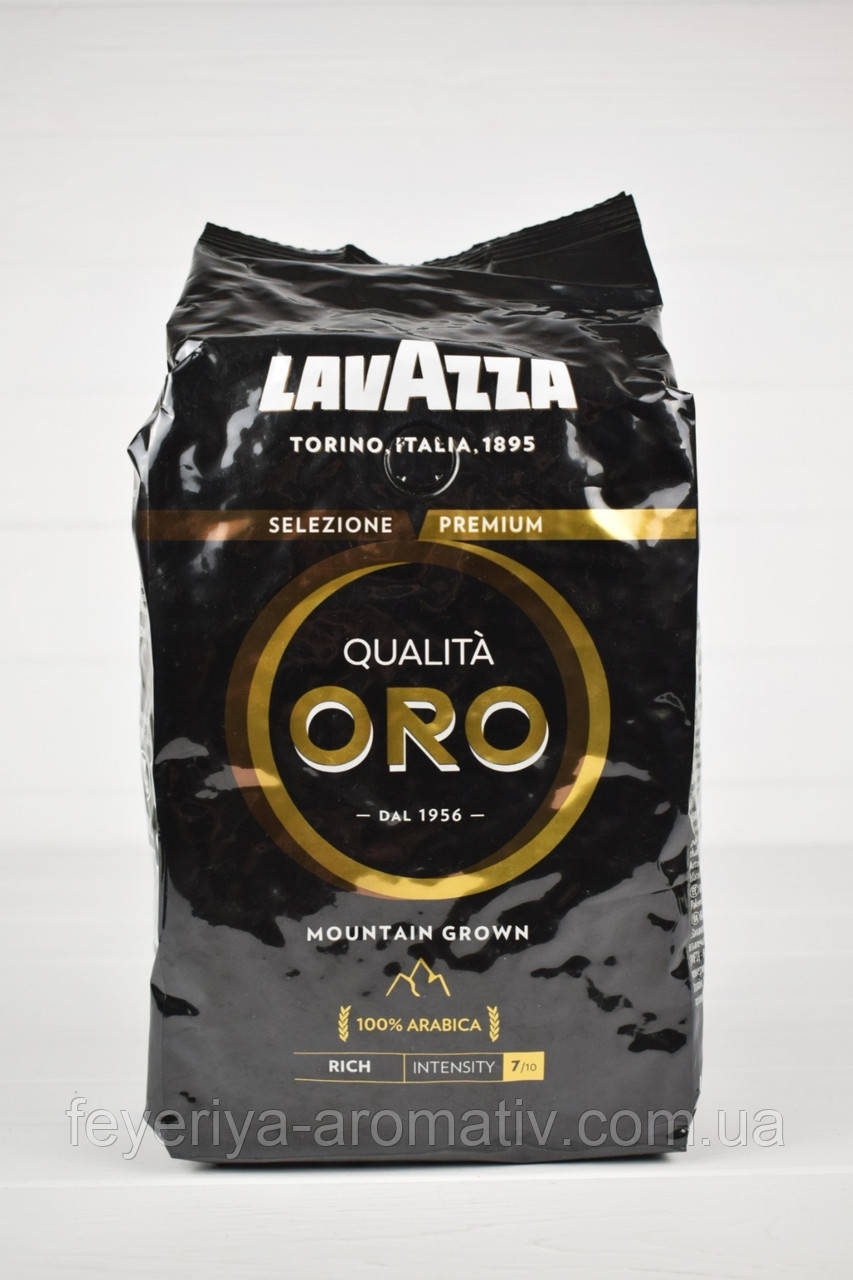 Кава в зернах Lavazza Qualita Oro Mountain Grown 1 кг (Італія)