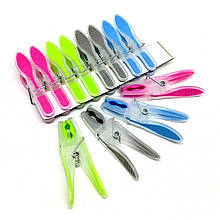 Набір пластмасових прищіпок Fenix DT43 силіконові 12 штук різнокольорові