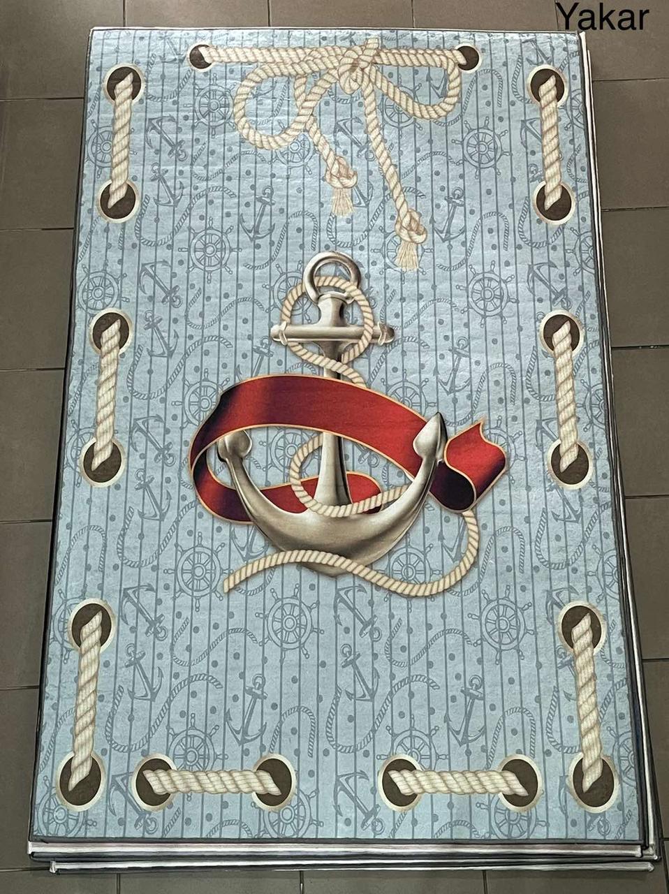 Килимок для дитячої кімнати Chilai Home 100 160 см Якір, фото 1