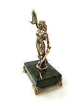 Бронзова статуетка Феміди, богині правосуддя - ексклюзивний подарунок, фото 3