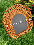 Дзеркало велике з лози «Коса», фото 2