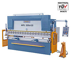 AKPL 3200 x 125 ГІДРАВЛІЧНИЙ ЛИСТОГИБОЧНИЙ ПРЕС із УЦІ та системою антипрогину | Кромкогиб Bernardo