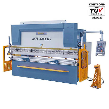 AKPL 3200 x 160 ГІДРАВЛІЧНИЙ ЛИСТОГИБОЧНИЙ ПРЕС із УЦІ та системою антипрогину | Кромкогиб Bernardo, фото 1