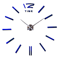 60-130 см, Стильные настенные часы, часы на стену наклейки, дизайнерские настенные часы, интерьерные часы 12