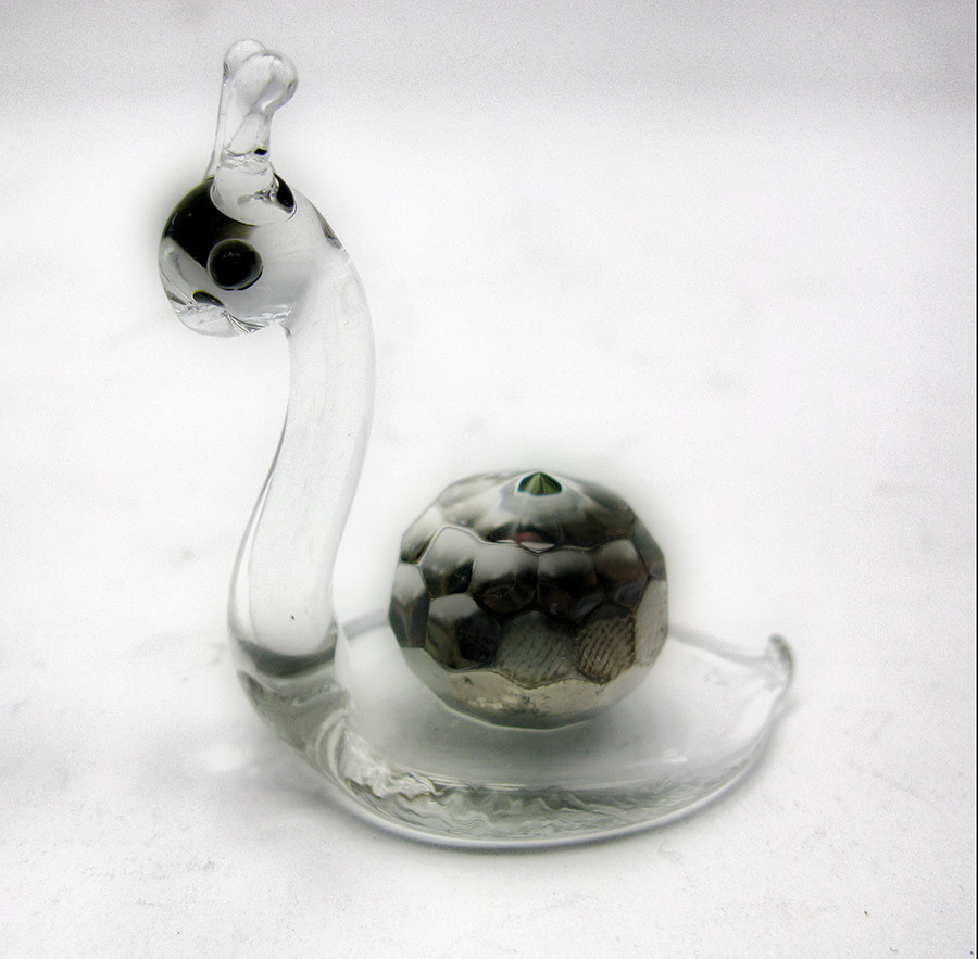 Равлик кришталевий (6х4х4 см), фото 1