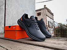 Чоловічі кросівки Nike Zoom Guide 10 Grey Orange сірі з жовтогарячим водонепроникні, фото 6
