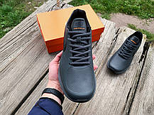 Чоловічі кросівки Nike Zoom Guide 10 Grey Orange сірі з жовтогарячим водонепроникні, фото 5
