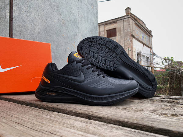 Nike zoom black and orange outlet