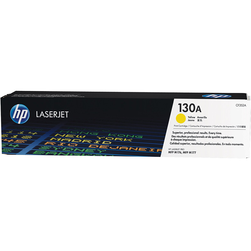 Картридж HP 130A yellow CF352A, фото 1