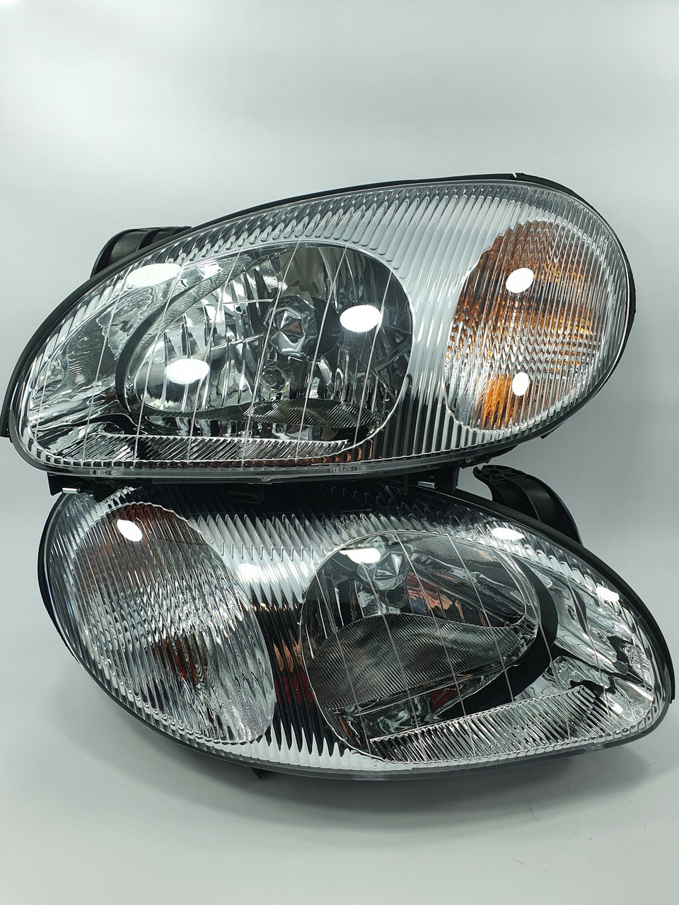 Фари Ланос, Сенс комплект (ліва+права) в зборі з корректором Grog Корея, фото 1