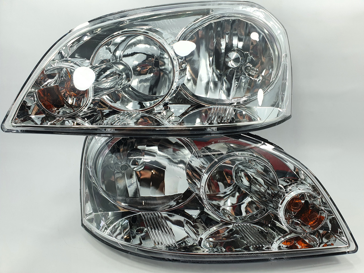 Фари Лачетті з корректором (комплект ліва+права) Grog Корея, фото 1