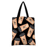 Сумка жіноча тканинна Original Coffee 40x45 см 40x45 см (SV_COF005_BL), фото 2