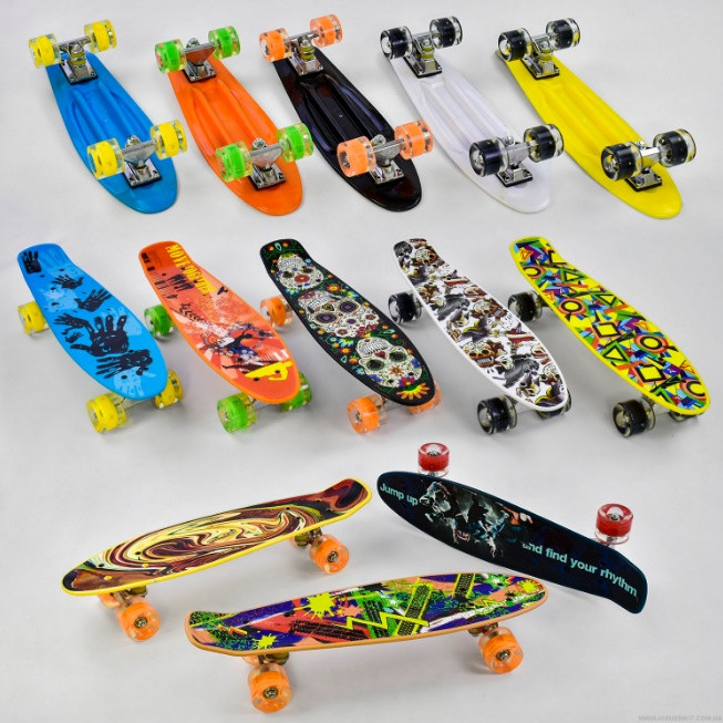 Скейт детский, скейтборд детский, Пенни борд, Penny board, Доска - фото 5 - id-p1489471215