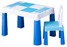 Стіл і стілець Tega Multifun Eco Blue