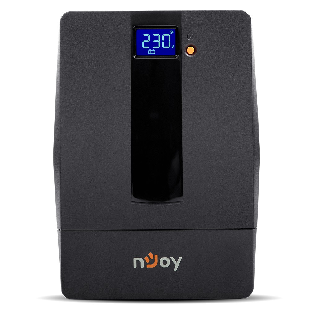 ДБЖ NJOY Horus Plus 1500 (PWUP-LI150H1-AZ01B) Lin.int., AVR, 4 x євро, USB, LCD, пластик