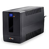 ДБЖ NJOY Horus Plus 1500 (PWUP-LI150H1-AZ01B) Lin.int., AVR, 4 x євро, USB, LCD, пластик, фото 4