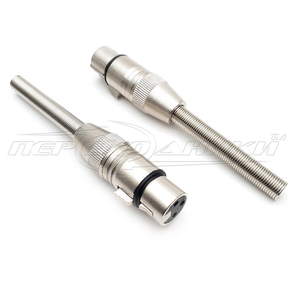 Роз'єм HQ гніздо XLR (Canon) 3 pin гніздо на кабель, пружна