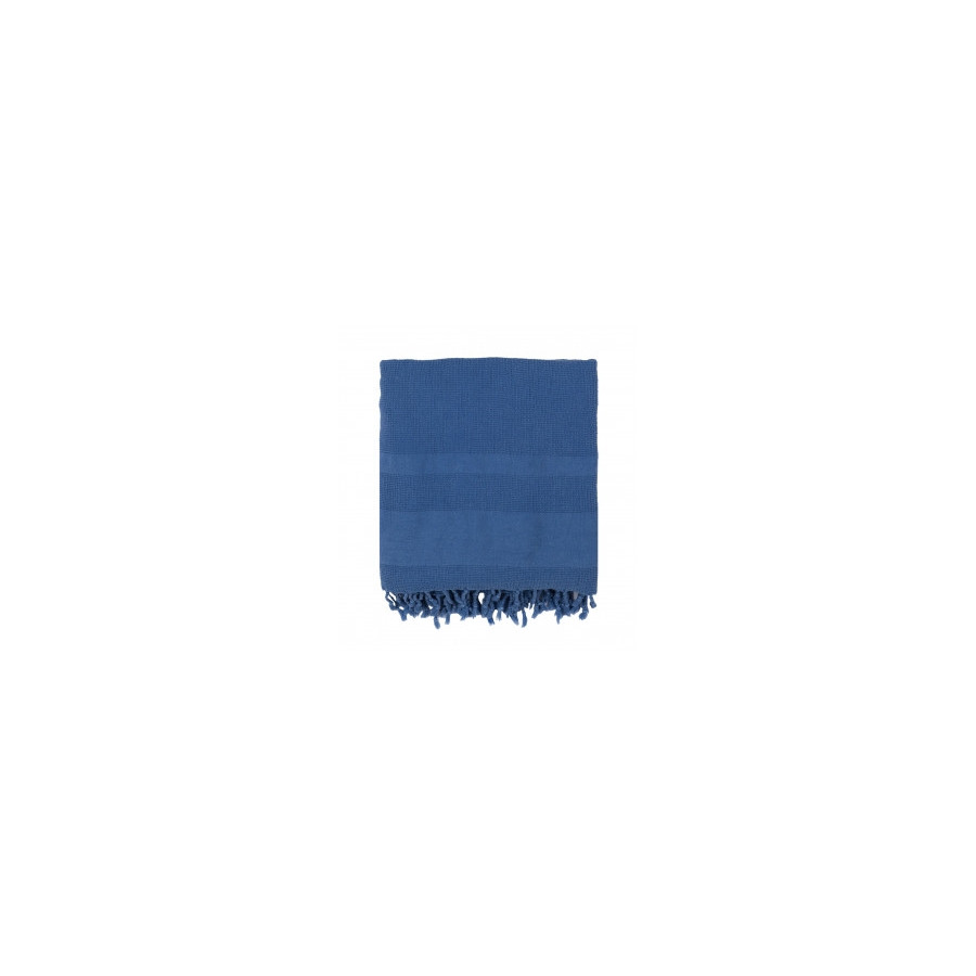 Плед-накидка Barine - Stone Throw denim синій 140*170