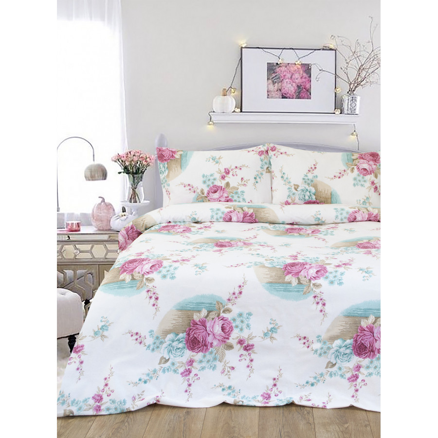 Постільна білизна Iris Home Ranforce - Peony двоспальний
