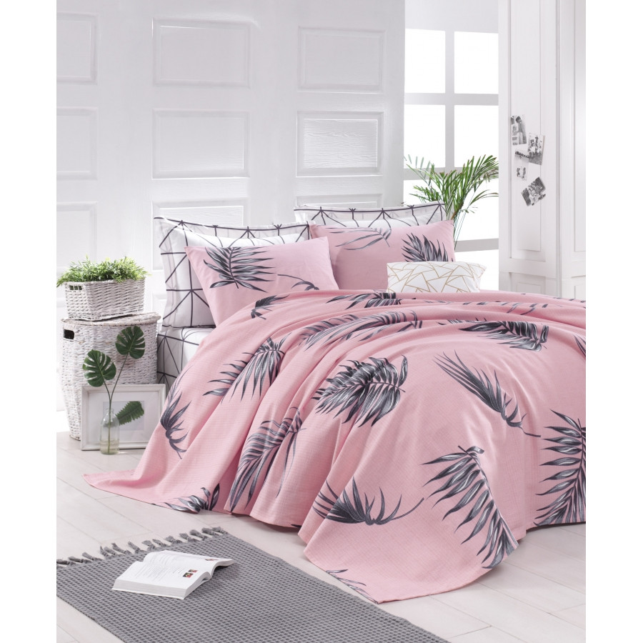 Покривало піку Lotus Home Perfect - Vitta рожевий 160*235