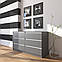 Комод VAYS R-7, 6 шухляд без ручок, ЛДСП, 140×40×75 см – для дому, офісу, вітальні, спальні, фото 5