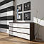 Комод VAYS R-7, 6 шухляд без ручок, ЛДСП, 140×40×75 см – для дому, офісу, вітальні, спальні, фото 7