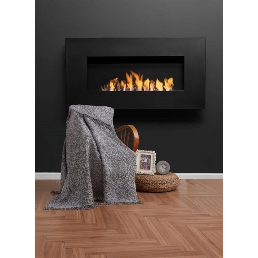 Плед-накидка Eponj Home Buldan Keten - Linen 170*220 haki хакі