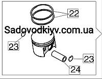 Поршень в сборе для бензопилы Oleo-Mac GS 650 (50252010)