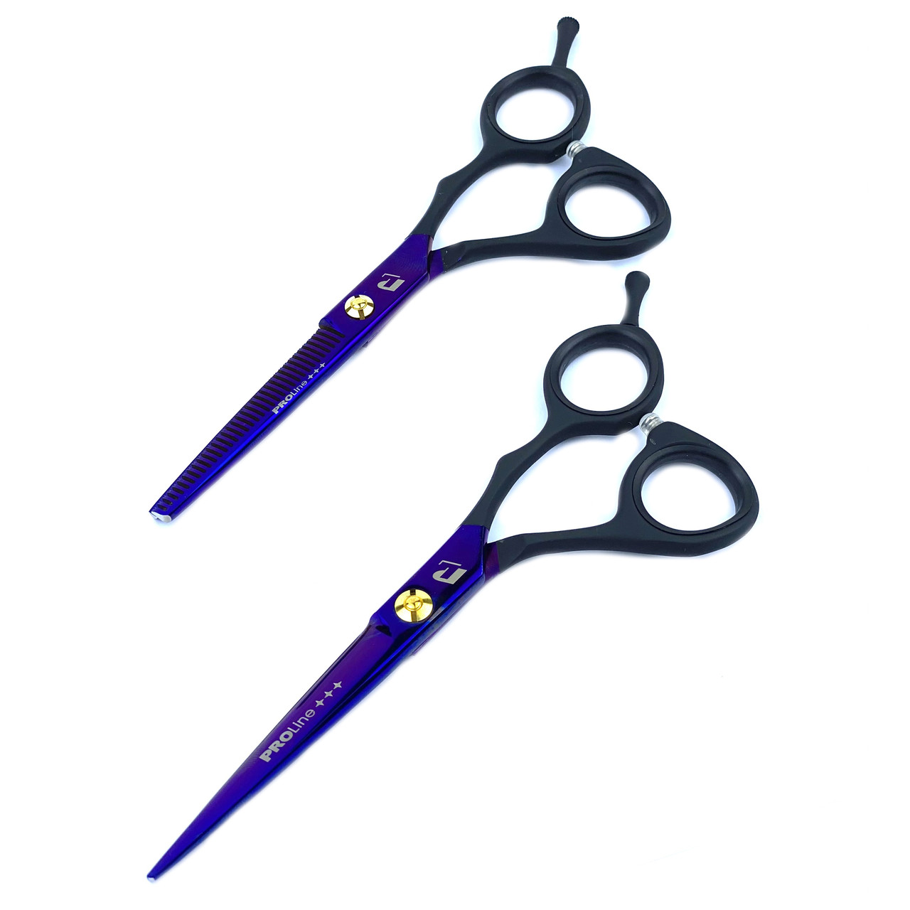 Набір перукарських ножиць PROline 5,5" PL255 Violet (3 клас), фото 1