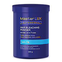 Порошок для освітлення волосся до 7 тонів White Master LUX professional 500 г.