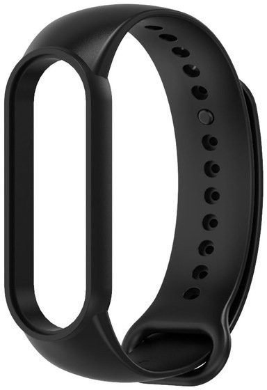 Ремінець для Xiaomi Mi Band 5 і 6 ,силікон Оригінал чорний, червоний, бежевий