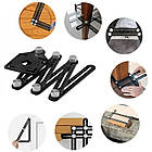 Шаблон-лінійка BIHUI (Алюміній) (DBG6), фото 3