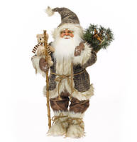 Дід Мороз з посохом і ведмедиком 82cm Reinart Faelens (ціна за 1нчар)