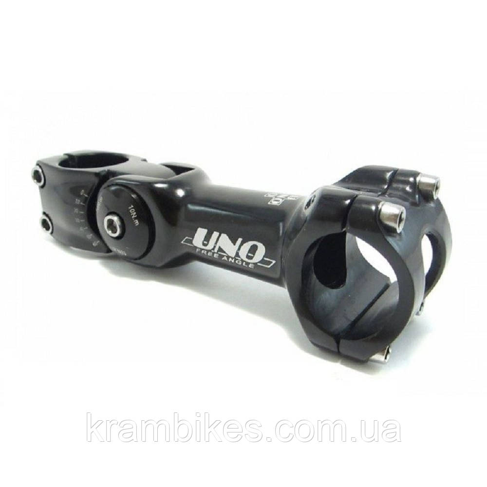Винос UNO - AS-820 1 1/8"-31.8 мм-95мм 0-60° Чорний