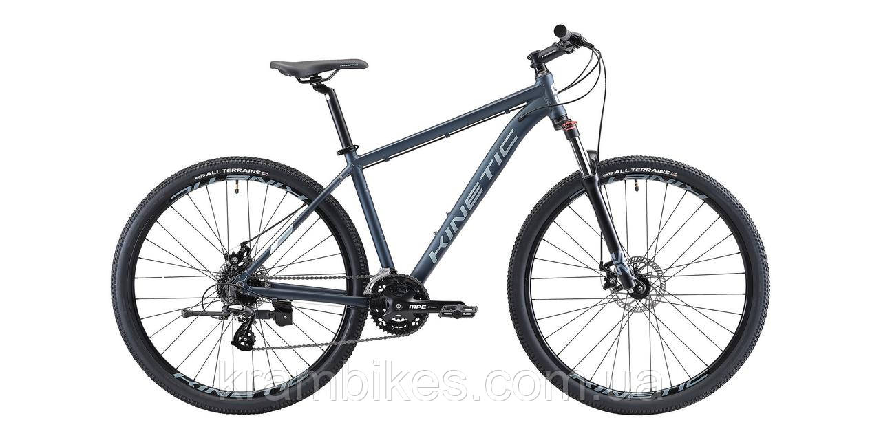 Велосипед гірський Kinetic Crystal (2021) 27.5"- 17" Чорний, фото 1