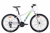 Велосипед женский Leon HT Lady AM 14G Vbr (2021) 26"-17.5" Білий