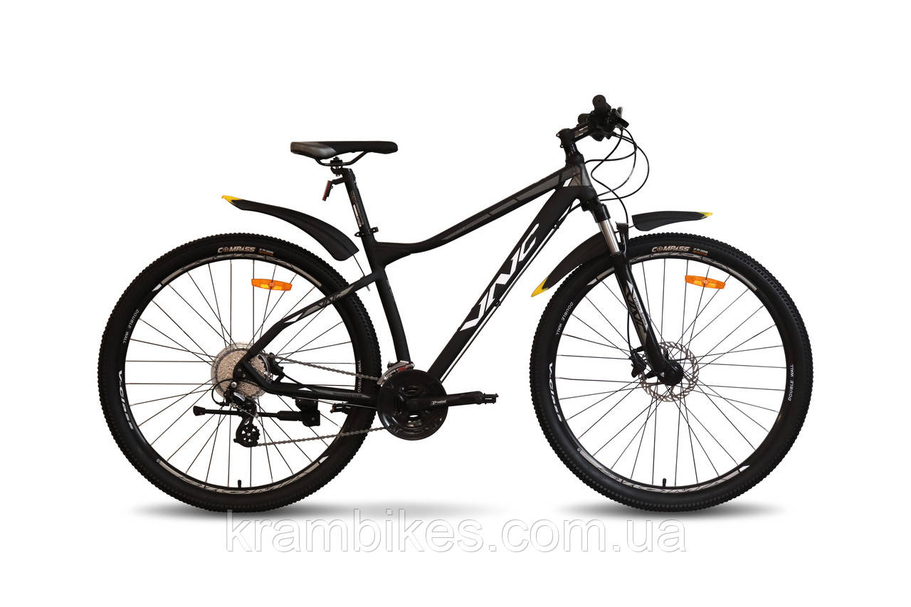 Велосипед VNC FastRider A5 (2021) 29"-51 см black/white (matt), фото 1