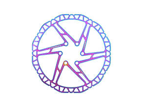 Ротор гальмівний Fouriers D1P IS нерж сталь 85г титан анод 160мм