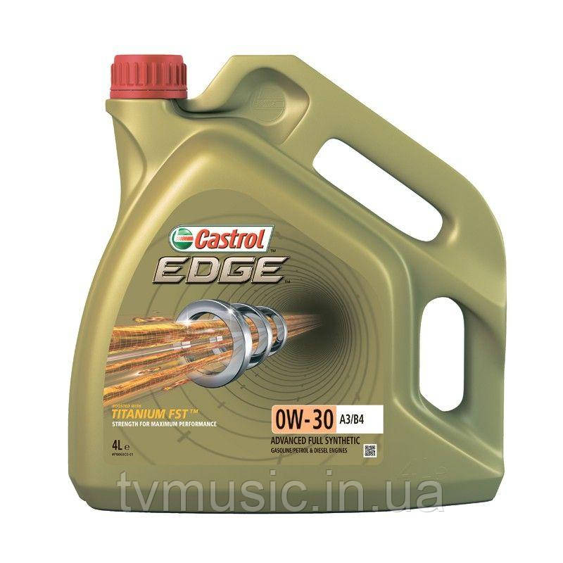 Олива моторна CASTROL EDGE Titanium FST 0W-30 A3/B4 4 л