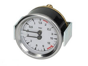 Манометр для FAEMA d60мм 2х шкала 0-3бар / 0-15бар
