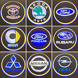 Лого двері на батарейках Audi. Безпровідний лого дверей—Ауді. Lazer door logo., фото 10