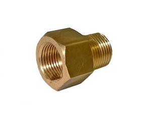 Фітинг (латунь) 3/8 "-3/8" L29мм