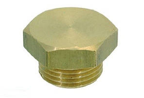 Заглушка (латунь) 3/8 "L14мм