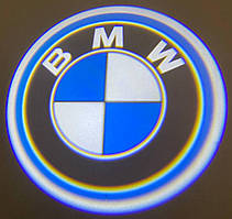 Лого двери на батарейках Bmw. Безпроводное лого дверей—БМВ. Lazer door logo.